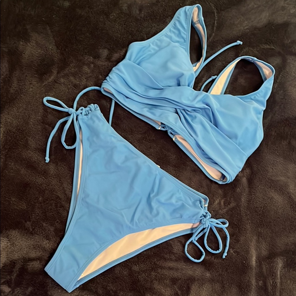 Blue Bikini Set